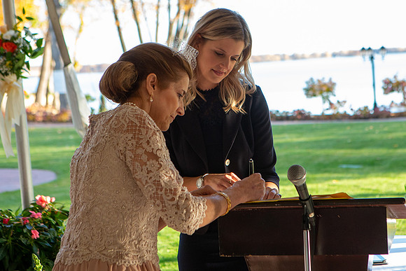Nika - Maria's Wedding Photographs at Château-Vaudreuil