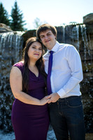 Caroline's engagement session parc bois-franc