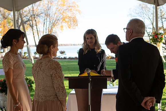 Nika - Maria's Wedding Photographs at Château-Vaudreuil